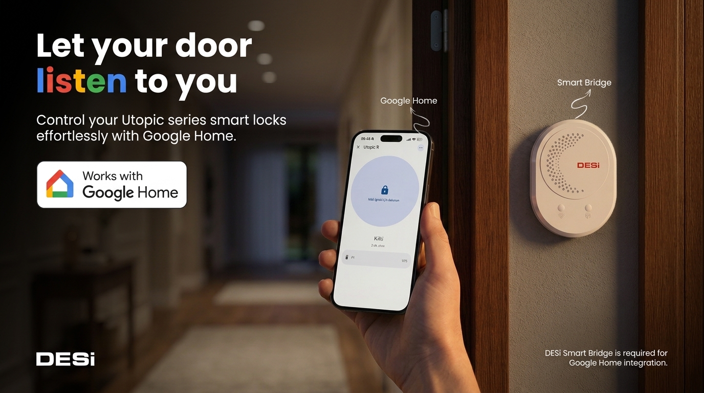 Google Home and DESi Smart Lock Integration